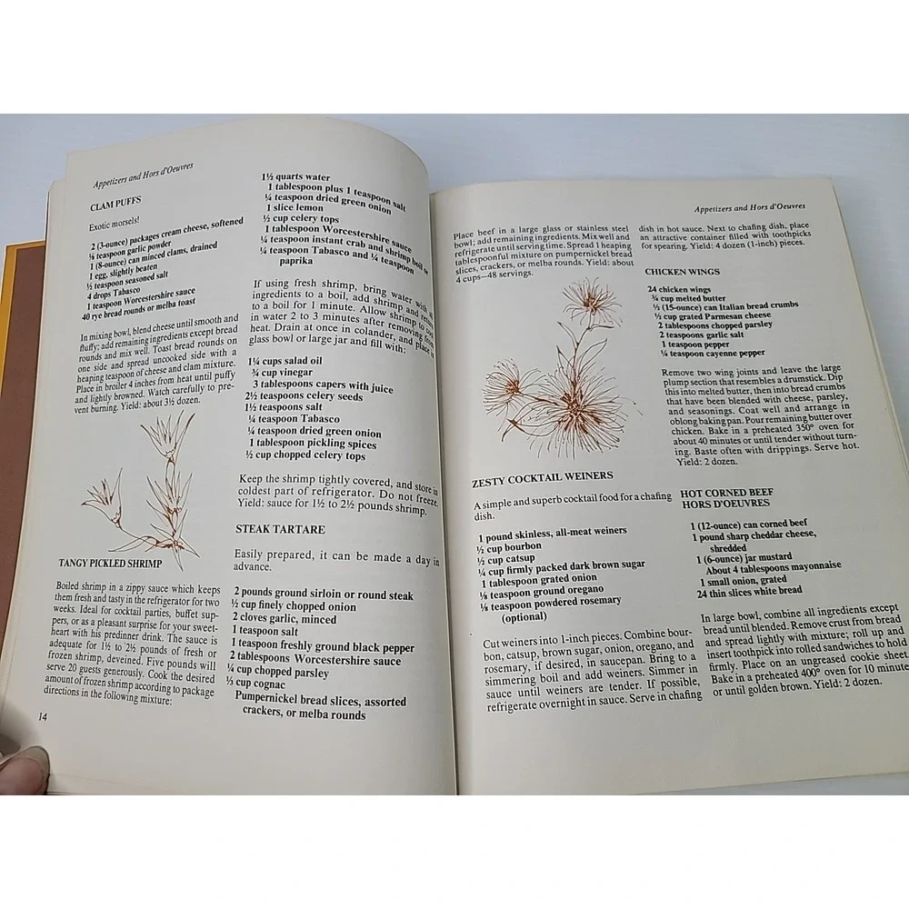 1976 3rd Printing The Southern Hospitality Cookbook Vintage Cookbook Meal Plans‎